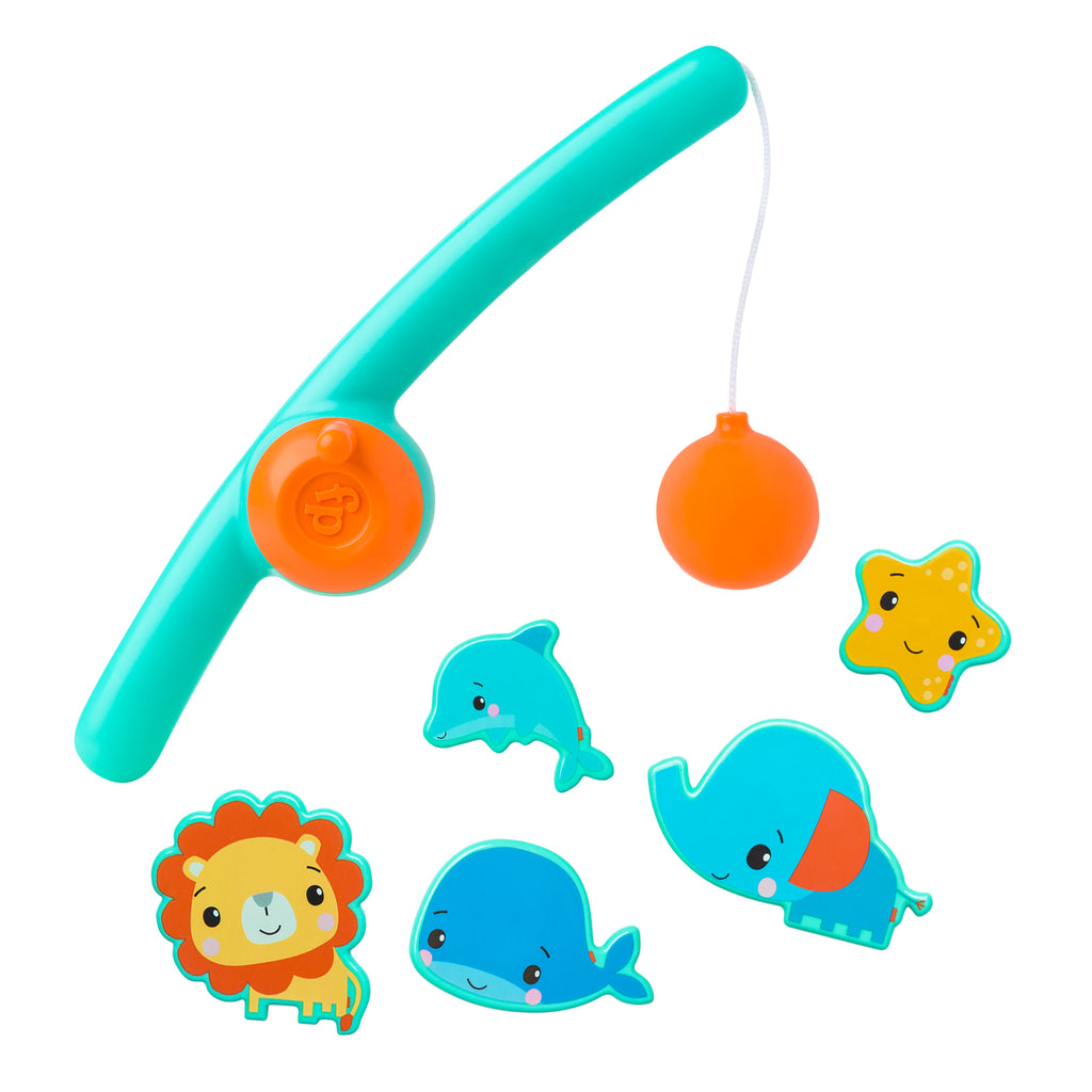 32pcs/lot Magnetic Fishing Toy Rod Net Set for Kids Child Model