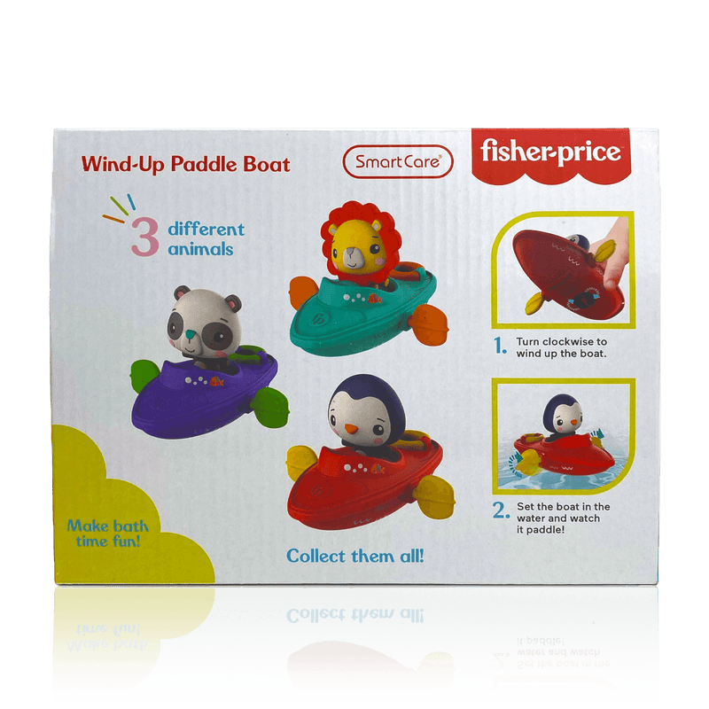 Fisher-Price Bath Wind-Up Paddle Boat Toy – Smart Care